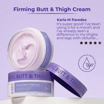 Firming Body Cream for Cellulite – Buttocks & Thighs